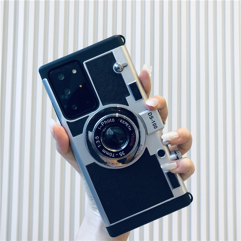 Emily in Paris Ốp Lưng Hình Máy Ảnh 3d Cổ Điển Cho Samsung Note 20 Ultra case cover
