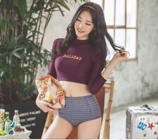 Bikini tay dài ( kèm hình thật)