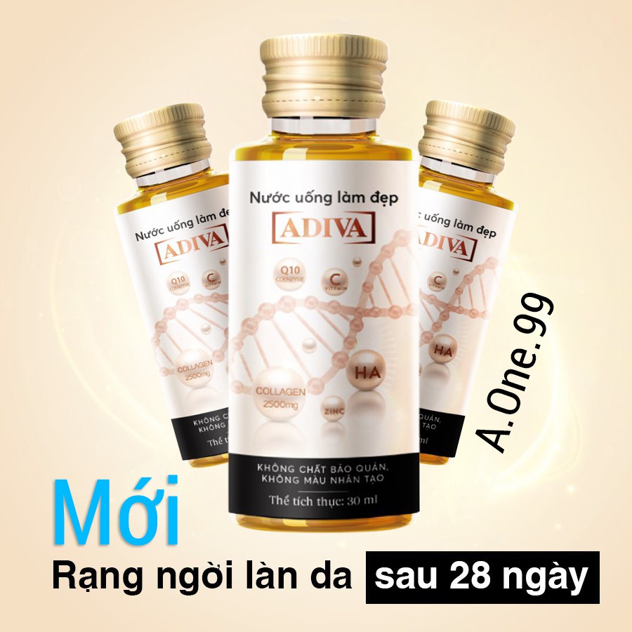 [FREESHIP TỚI 70K] Dưỡng chất uống làm đẹp Collagen Adiva 14 lọ x30ml/Hộp | BigBuy360 - bigbuy360.vn
