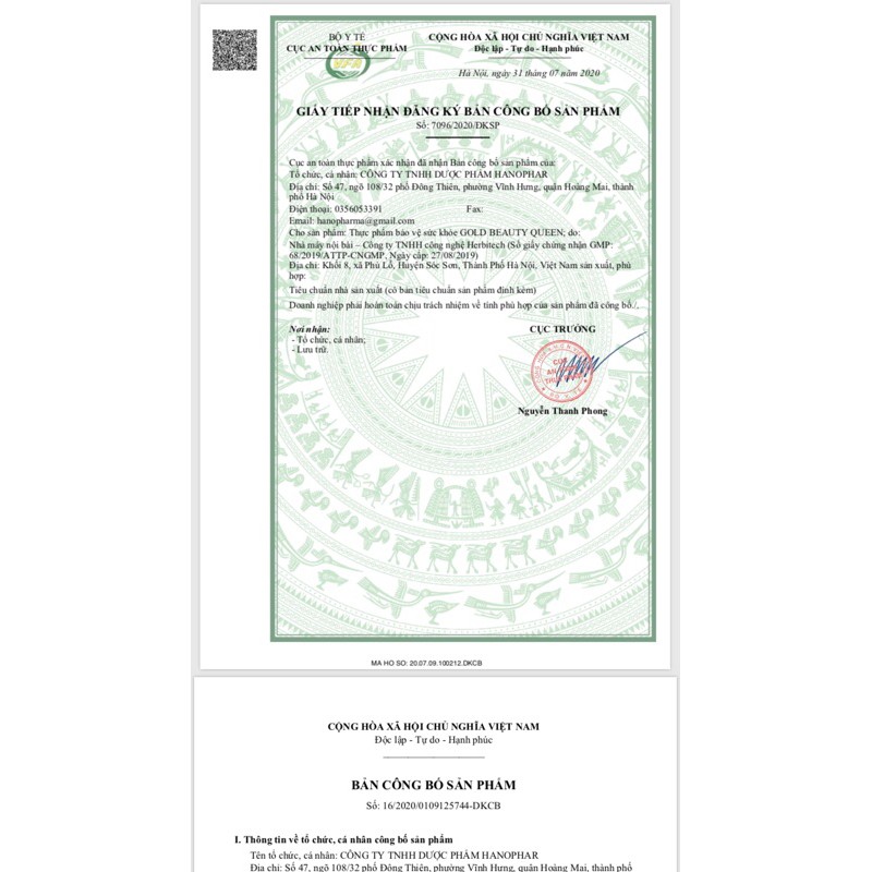 VIÊN UỐNG NỘI TIẾT | TĂNG VÒNG 1 | ĐẸP DA | COLAGEN GOLD BEAUTY QUEEN