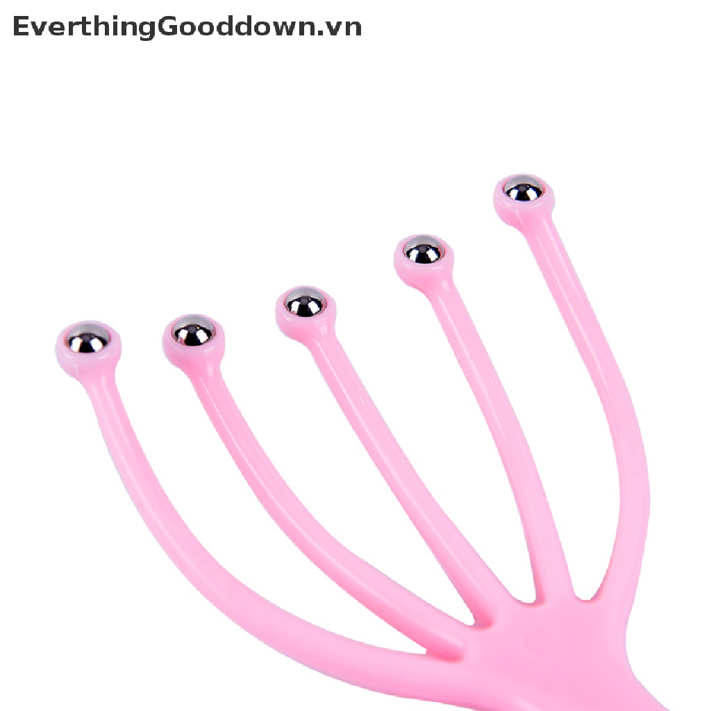 Everthinggooddown Đầu Bóng Thép Massage Thư Giãn Năm Ngón
