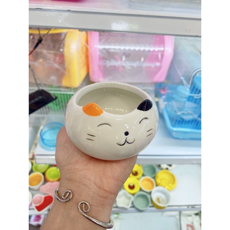 bát ăn gấu cute cho hamster