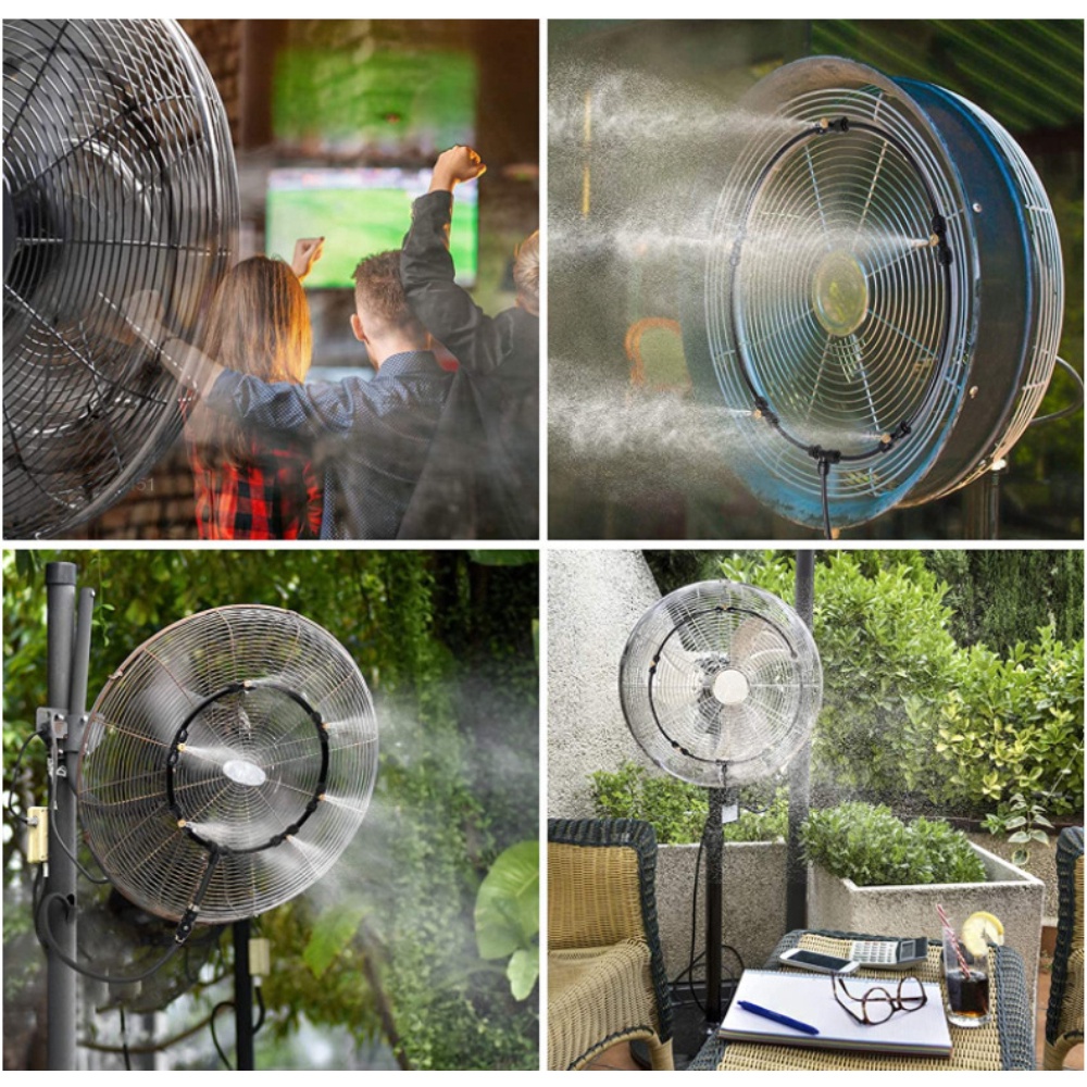 Hệ Thống Làm Mát Phun Sương Cho Sân Vườn