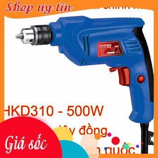 Máy khoan động lực hyundai hkd310 chính hãng, động cơ dây đồng bền bỉ. bh 6 tháng toàn quốc