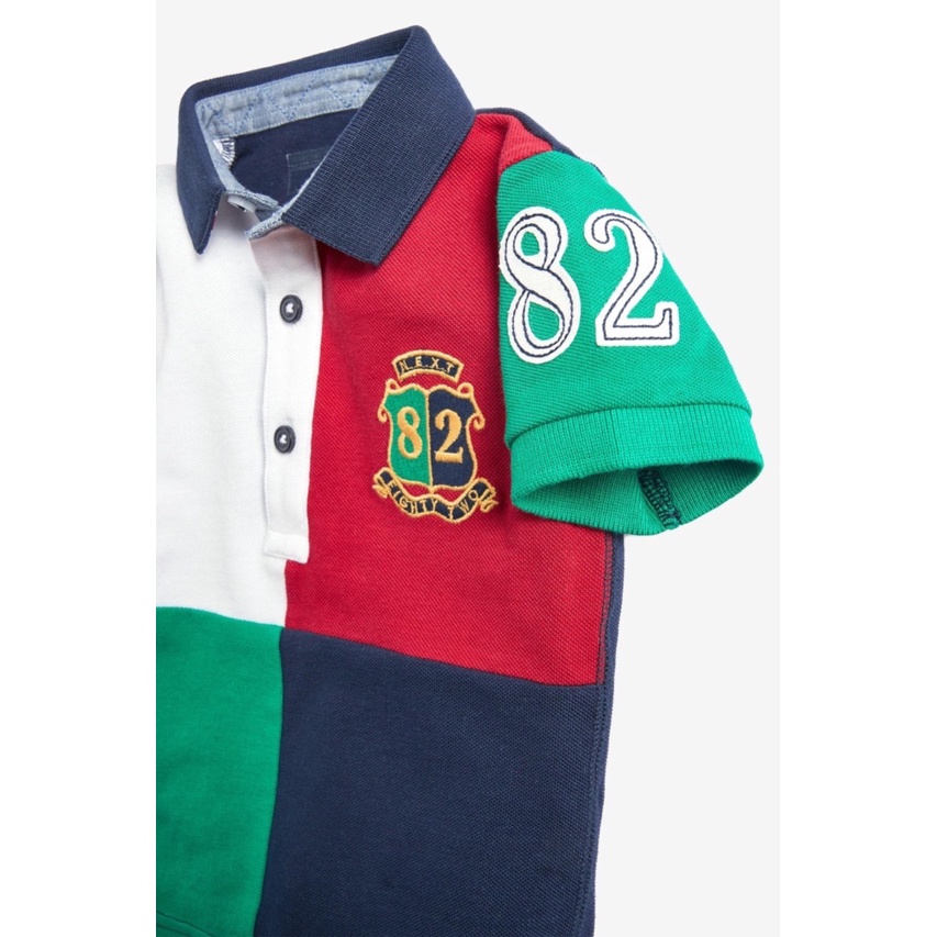 [Rẻ Vô Địch] Áo polo cộc tay bé trai - Áo polo NEXT 08 chất cotton cho bé trai size 2-7 tuổi(form nhỏ)