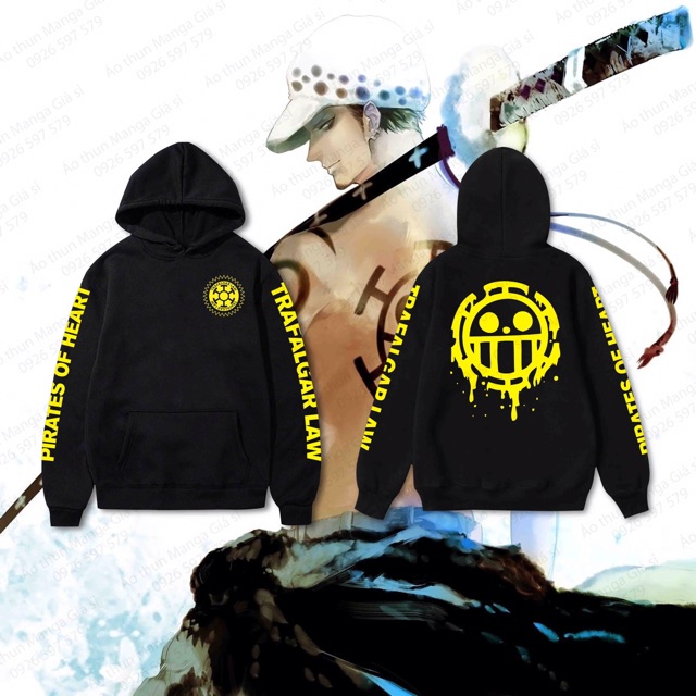 Áo hoodie One Piece - Siêu ngầu + kèm video & ảnh thật