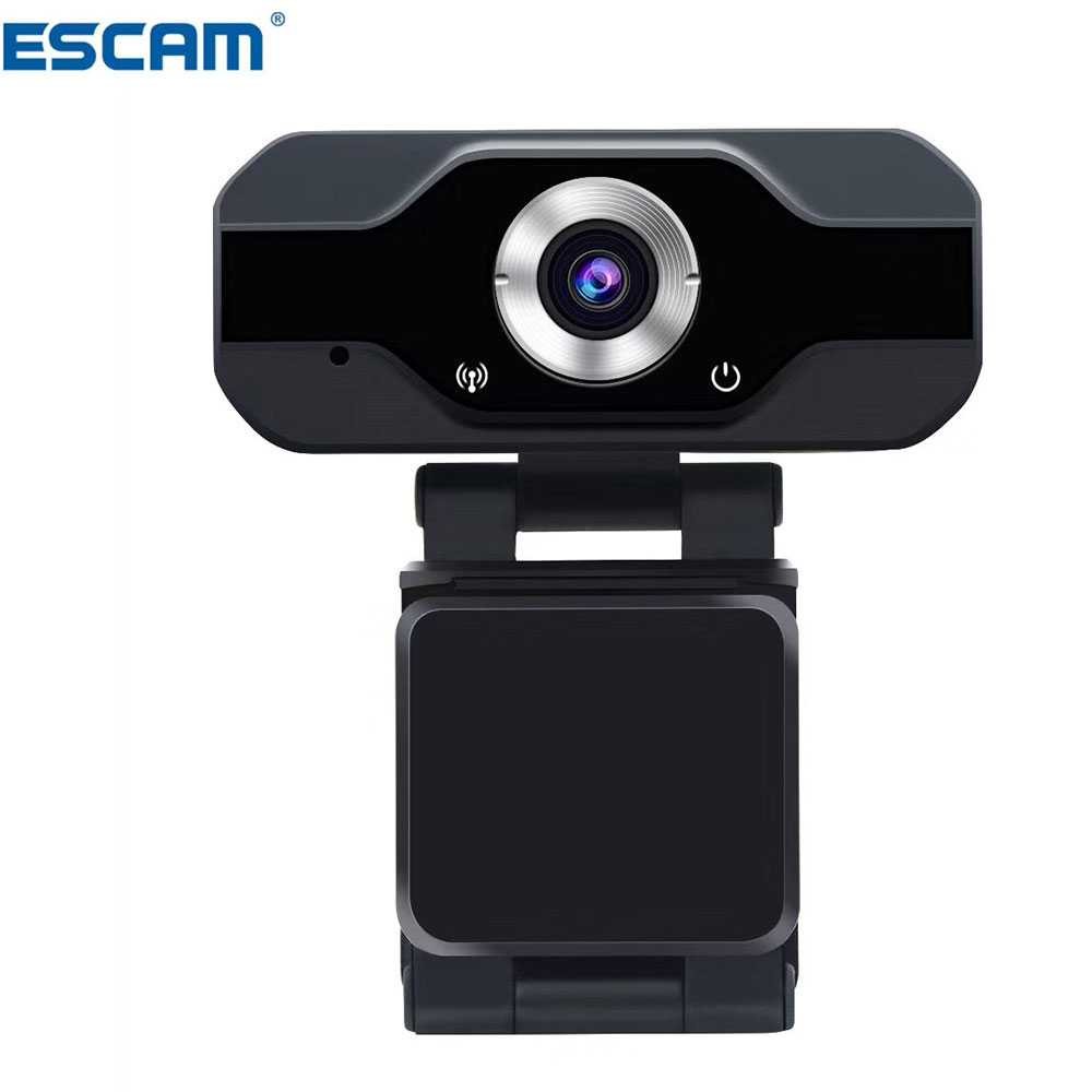 Webcam Hd 1080p Escam Với Micro Video 2mp Pvr006 Cho Laptop