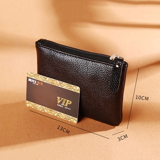 BONGORY Ví Da PU Mini Nhiều Màu Sắc Kiểu Retro