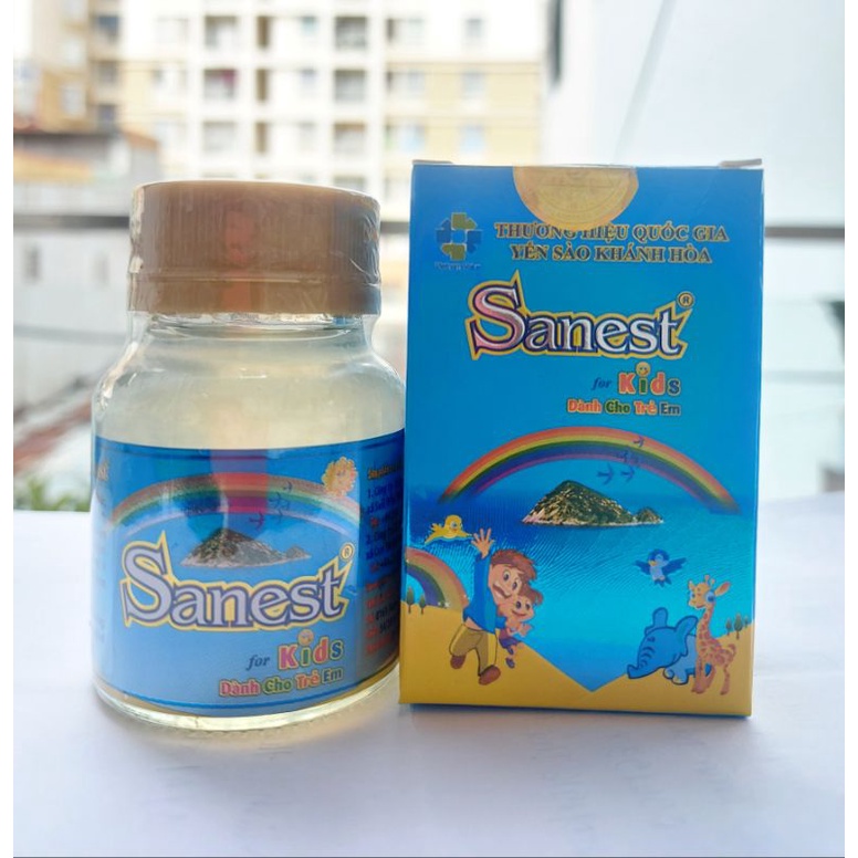 ( Giá tốt) Nước yến sào Khánh Hòa Sanest for kids 62ml ( dành cho trẻ em)