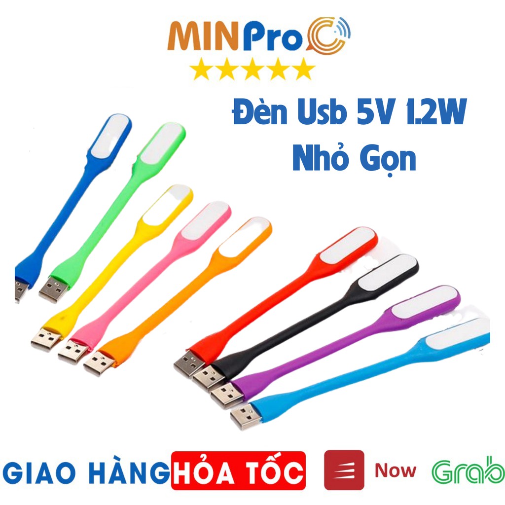 Đèn Led USB Dẻo mini siêu sáng và nhiều màu 5V 1.2W - MINPRO