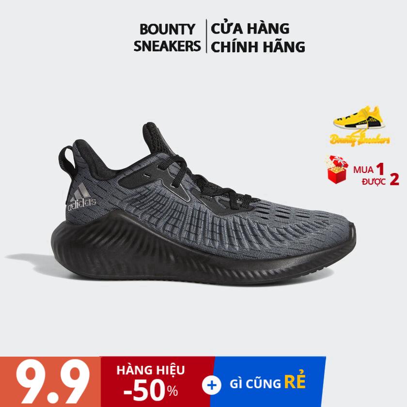 Giày Adidas Alphabounce+ Bounty Sneakers giày thể thao nữ đen EF0944 - Hàng Chính Hãng