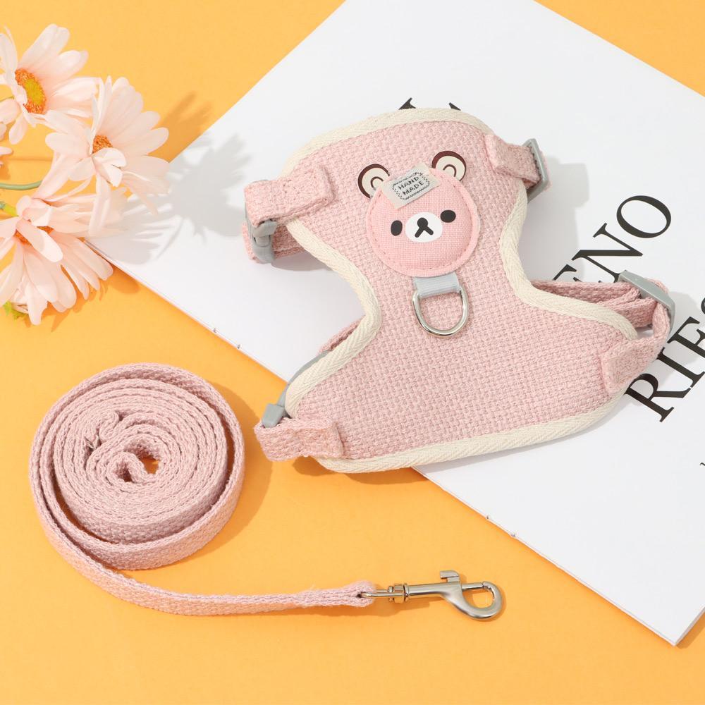 Dây Đai Dắt Thú Cưng Đi Dạo Vải Lưới Thoải Mái 24