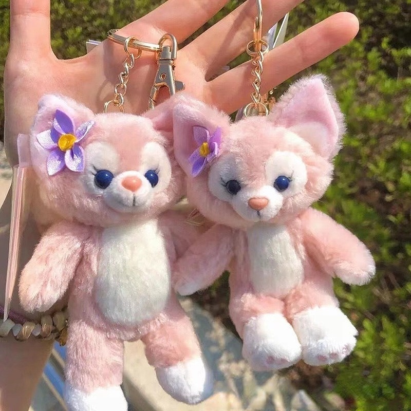 DISNEY Móc Khóa Hình Thú Nhồi Bông Dễ Thương