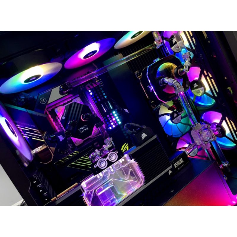 VGA MSI RTX 2080 DUKE 8G OC kẹp block nước corsair | BigBuy360 - bigbuy360.vn