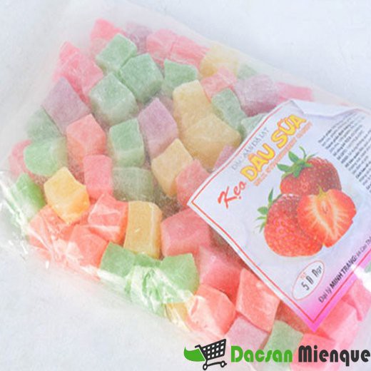 Kẹo dẻo Dâu sữa ĐÀ LẠT (500gr)