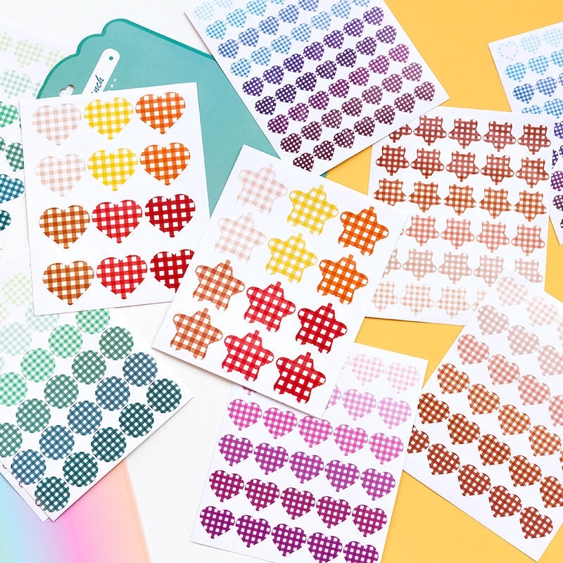 [ DaVinci ] Sticker đáng yêu hình hình trái tim và ngôi sao cute