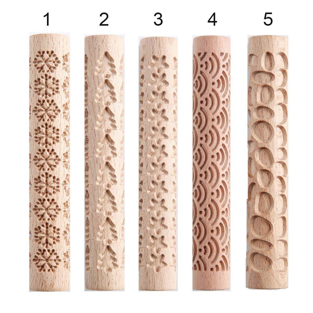 BEAUTY Cây Lăn Đất Sét Thủ Công