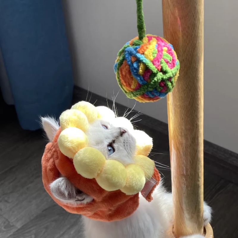 Bóng Len Đồ Chơi Cho Mèo
