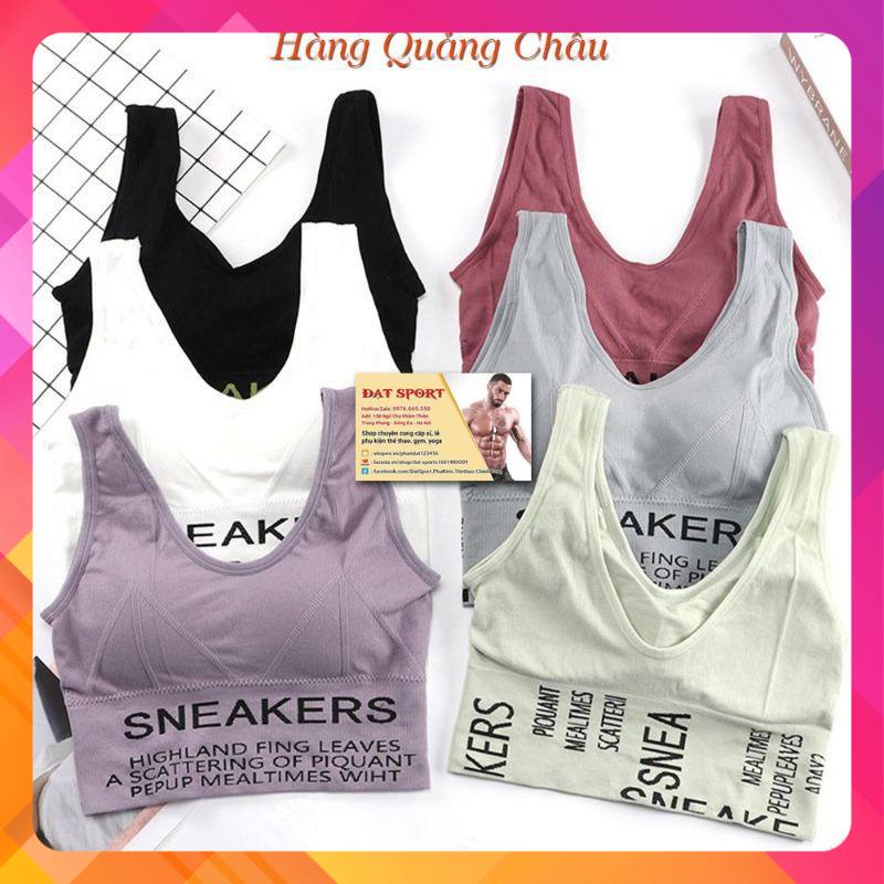 [HÀNG QUẢNG CHÂU] Áo Bra Tập Gym , Yoga , Thể Thao ,Đi Chơi , Nâng Ngực , Crotop