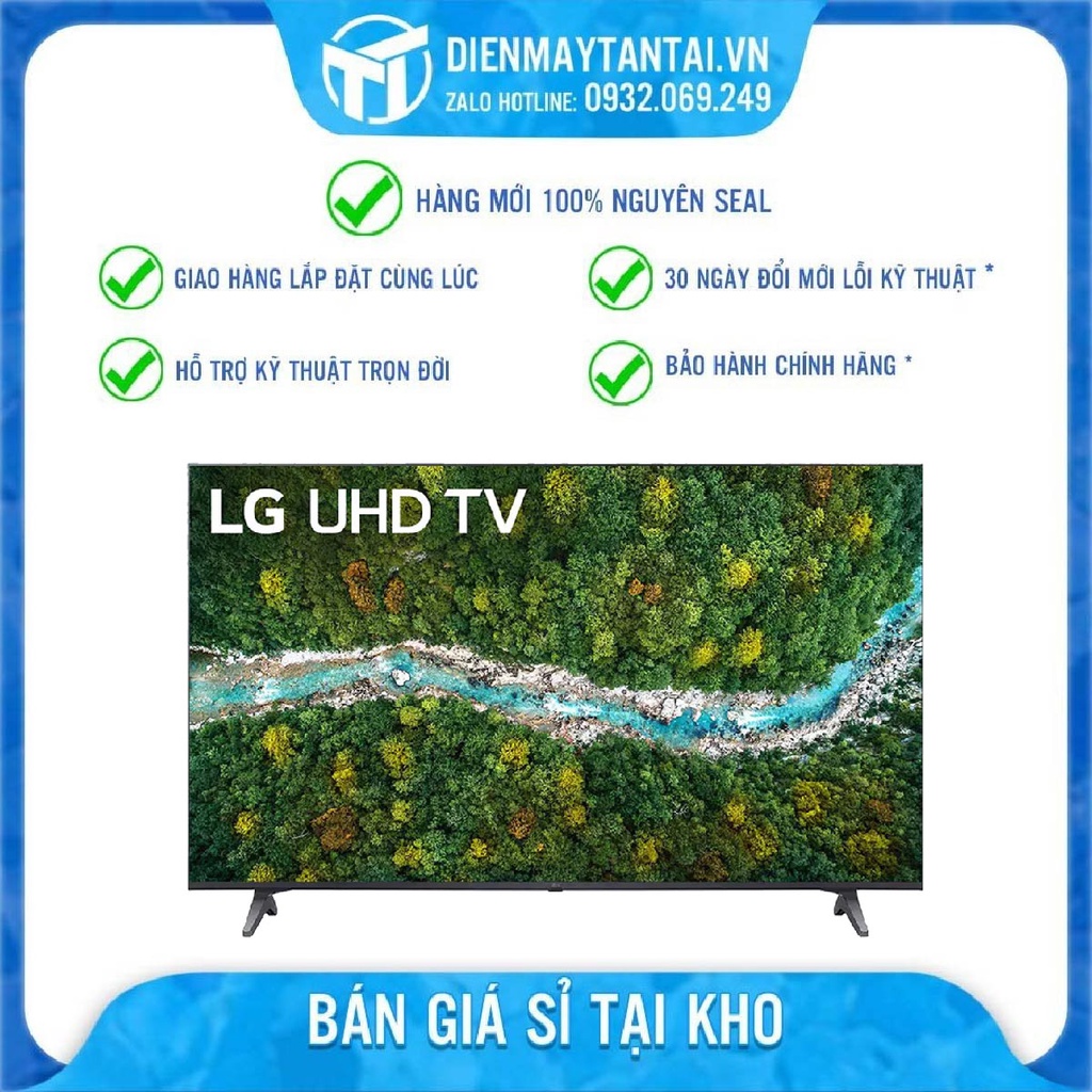 Smart Tivi LG 4K 43 inch 43UP7720PTC Hệ điều hành webOS Smart TV,Remote thông minh - giao miễn phí HCM