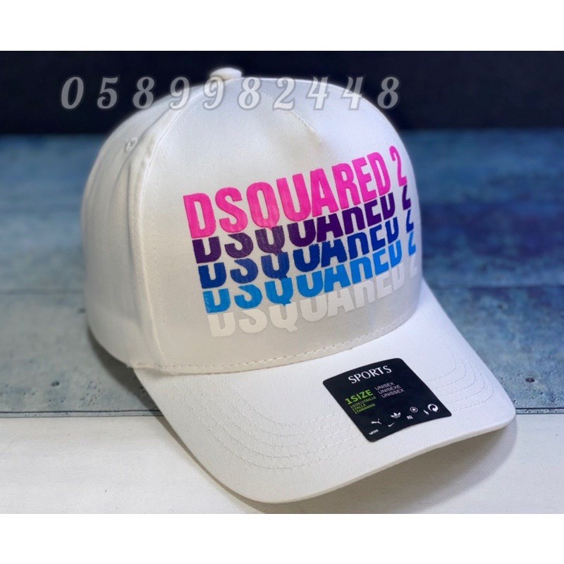 Mũ lưỡi trai ❤️ Nón kết in chữ DSQUAED 2  chất kaki nhung cao cấp form unisex nam nữ