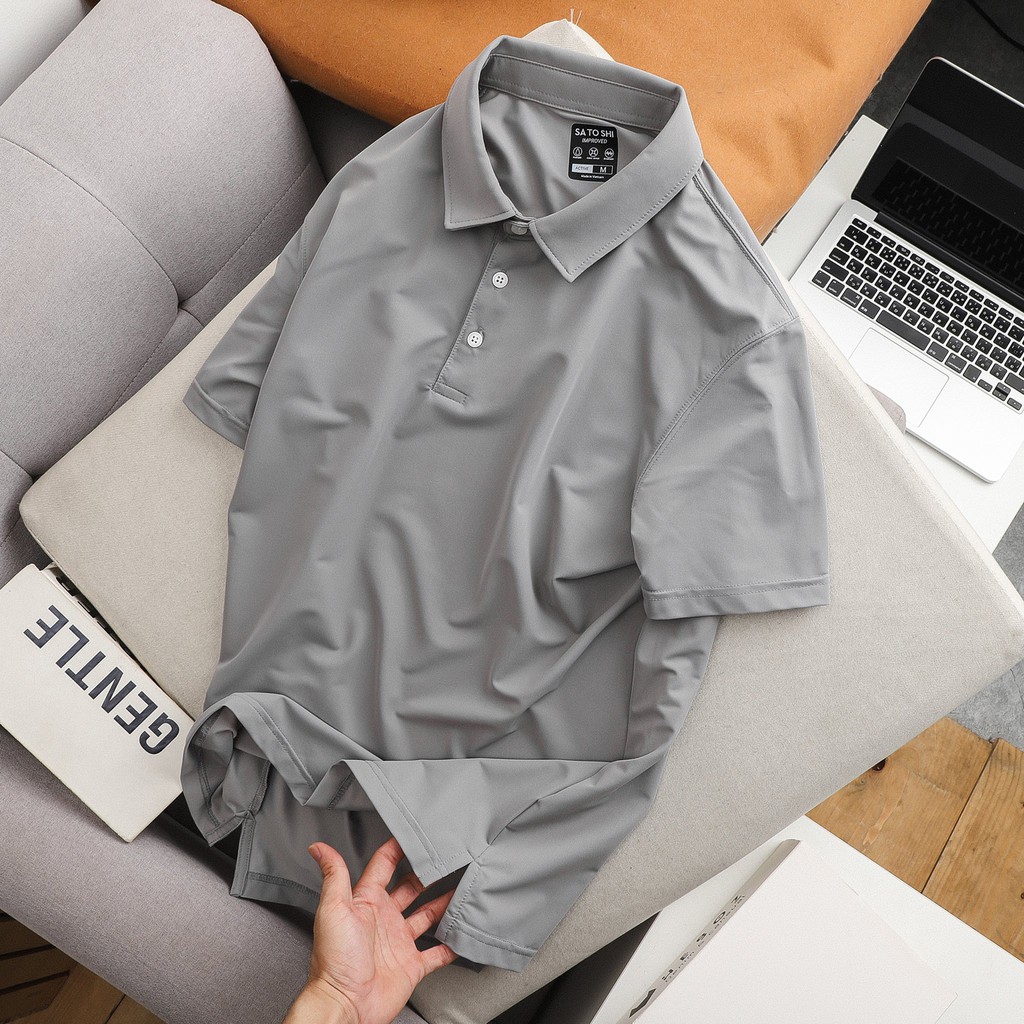 |Hẻm Store| Áo Polo Nam, áo thun có cổ nam Satoshi SAPL45 thể thao tay ngắn form regular fit thoáng mát | BigBuy360 - bigbuy360.vn