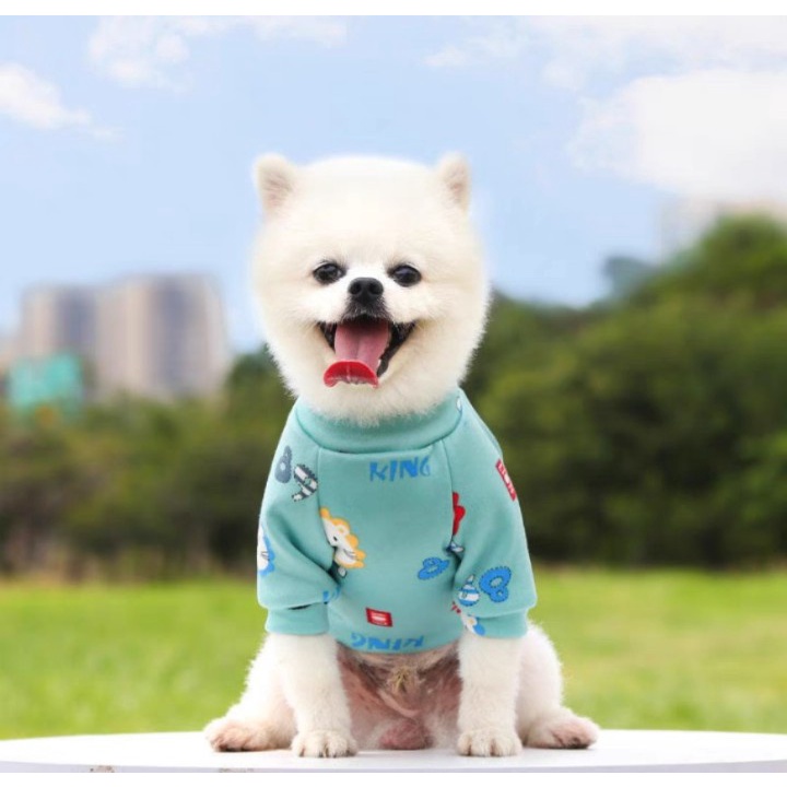 ÁO NỈ ĐỎ TẾT CHÓ MÈO 1 - 12KG (Xem size vải trên từng ảnh)