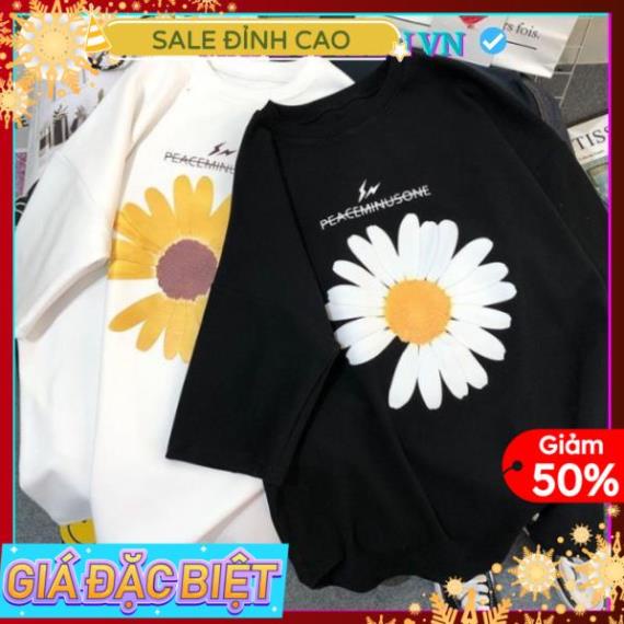 Áo thun tay lỡ Unisex HOA CÚC Make It Rain VN, Áo Phông Nam Nữ Form Rộng, có hình ảnh video thật A82 TN