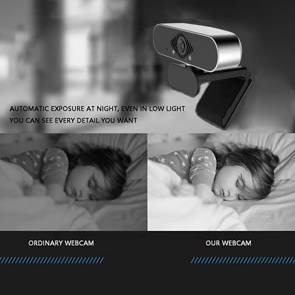 Webcam Usb 1080p Kèm Micro Cho Máy Tính | BigBuy360 - bigbuy360.vn