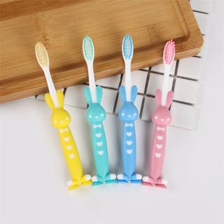 Set 4 bàn chải xuất Nhật cho bé, bàn chải đánh răng trẻ em hình thú