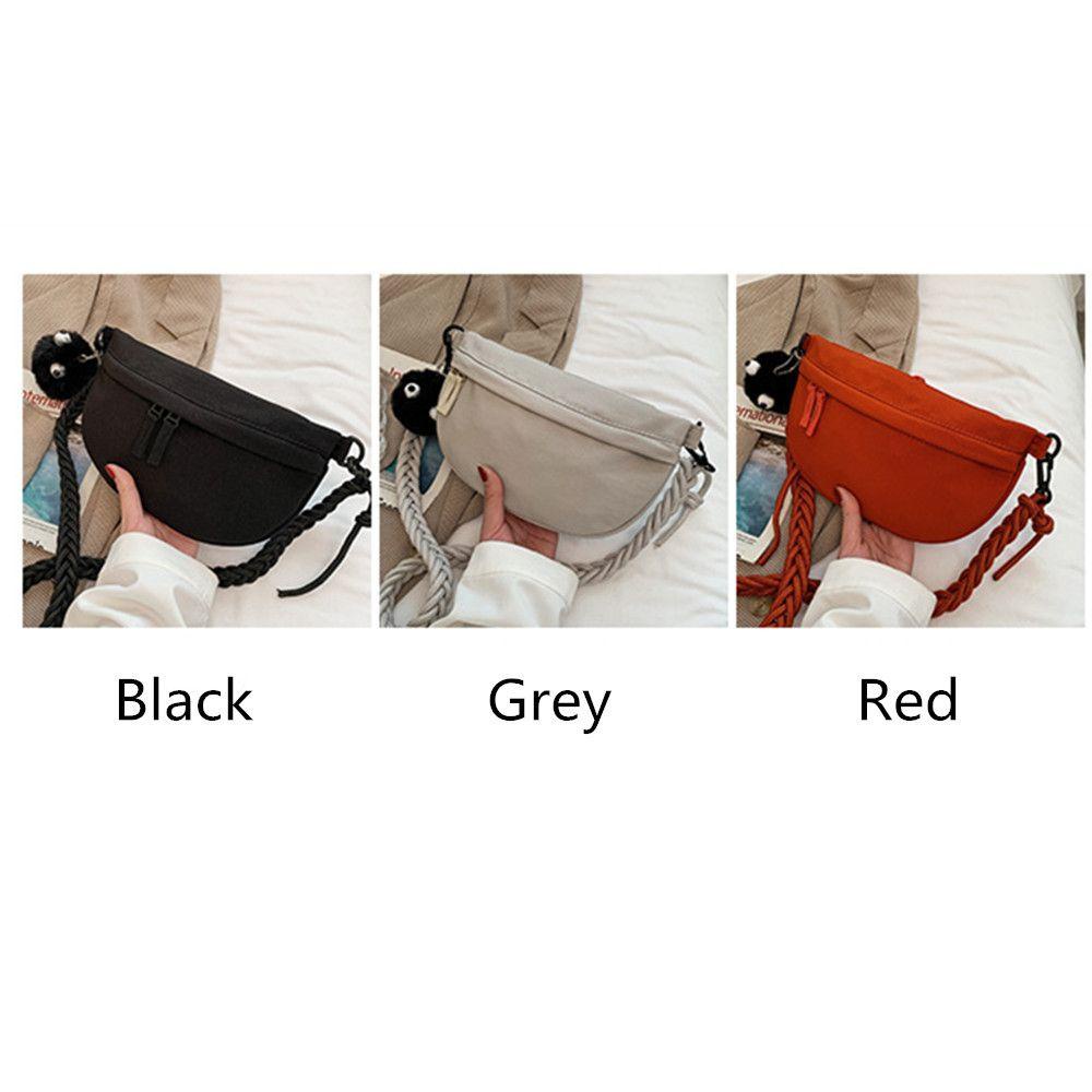 Túi Đeo Chéo Vai Bằng Vải Canvas Thời Trang Dễ Thương MIHAN1