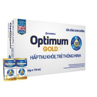 Thanh lý thùng 48 hộp sữa bột pha sẵn optimum gold 110ml .