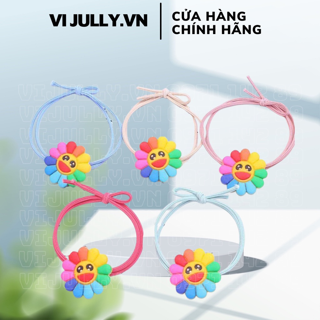 Dây Buộc Tóc Thời Trang Thun Hàn Quốc Siêu Xinh Nhiều Mẩu Xinh Xắn Cho Các Bạn Nữ