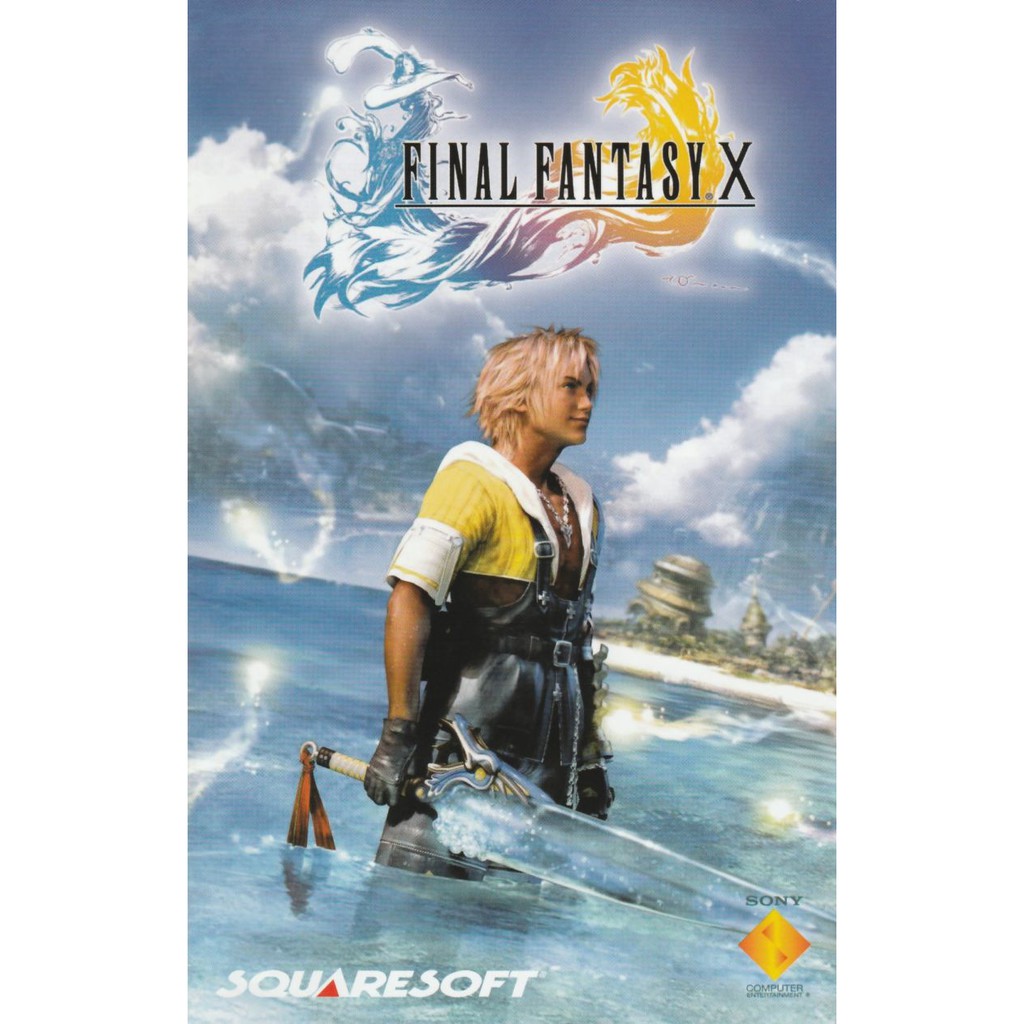 Đĩa Dvd Game Ps2 Final Fantasy X Dvd