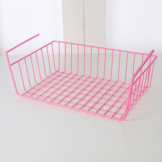 Khay Lưới Sắt Để Đồ Dưới Bàn - Siêu Gọn Gàng - 4 Màu Lựa Chọn - Size 38cm