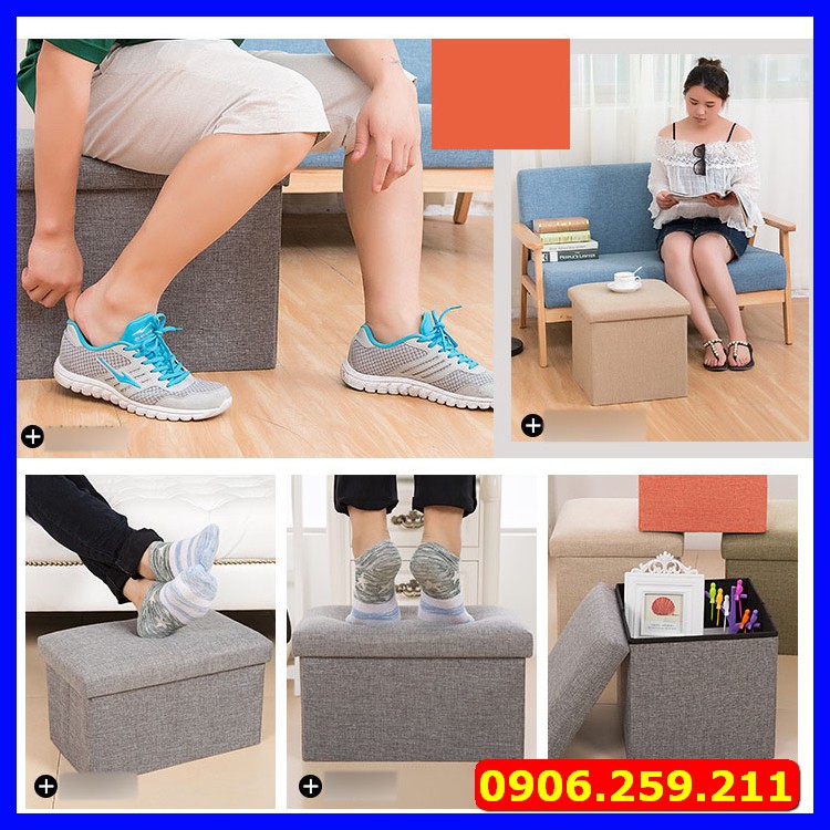 Ghế ngồi kiêm hộp đựng đồ đa năng / Ghế ngồi tiện dụng kiêm hộp lưu trữ đồ