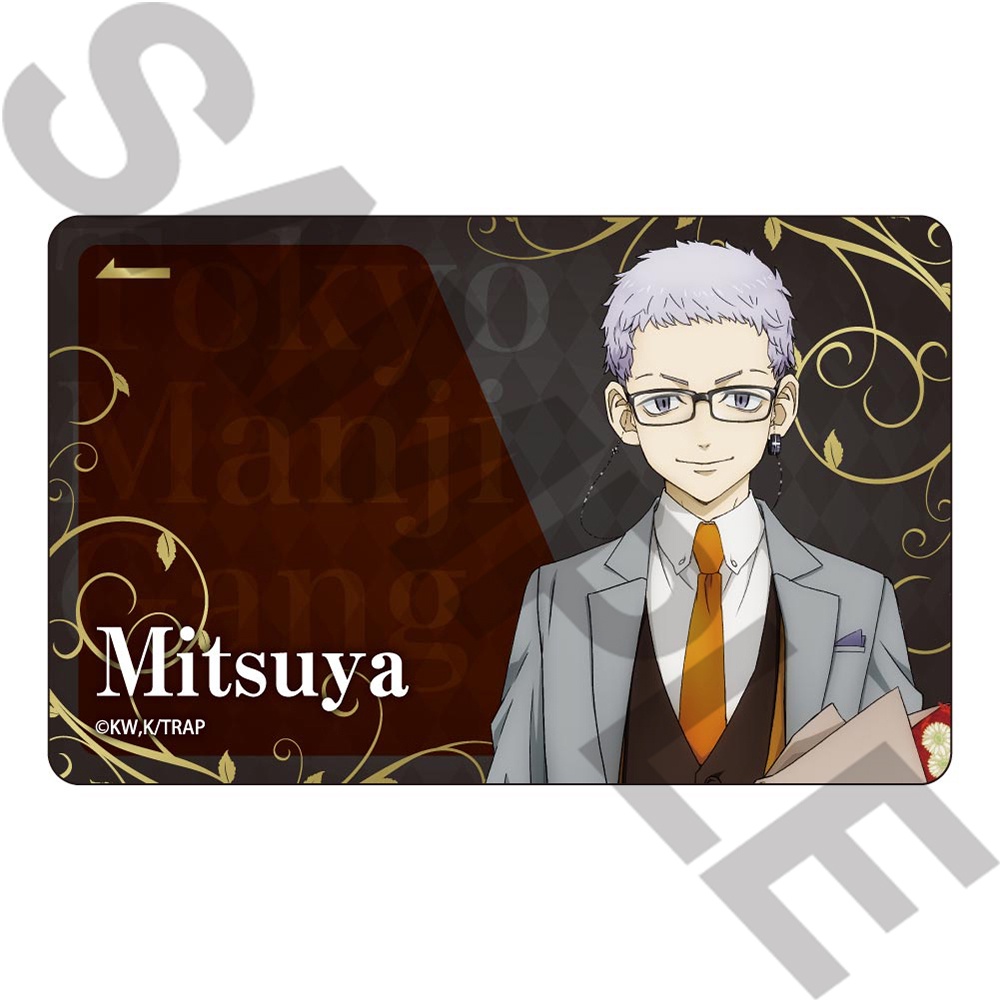 Ảnh card bo góc in hình TOKYO REVENGERS ver TẶNG HOA thẻ bo viền 5*8cm anime chibi 1 tấm