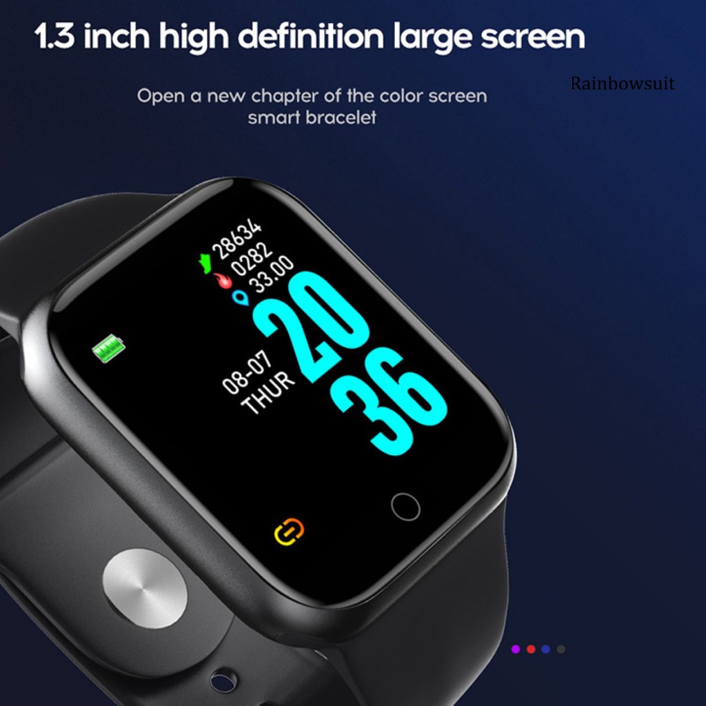 Đồng Hồ Thông Minh Rb-d20 Kết Nối Bluetooth Theo Dõi Sức Khỏe Kèm Phụ Kiện