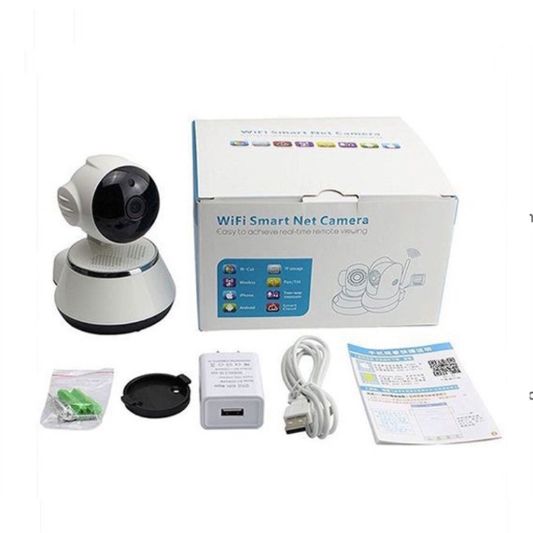Camera Không Dây Thông Minh 360°FreeShipIP Wifi V380 Pro Full HD 1080p - Đàm Thoại 2 Chiều - Phát Hiện Chuyển Động