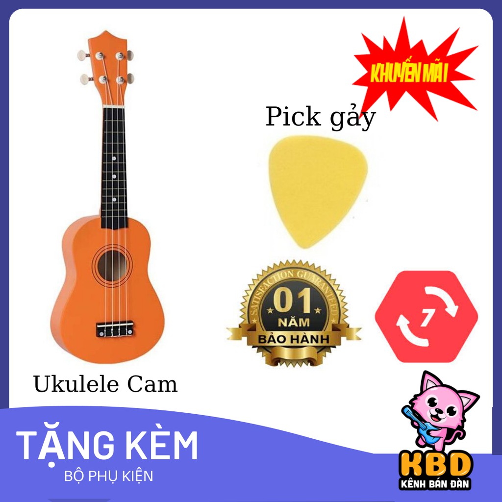 Đàn Ukulele Soprano mới 100% - Đầy đủ phụ kiện - Hàng có sẵn