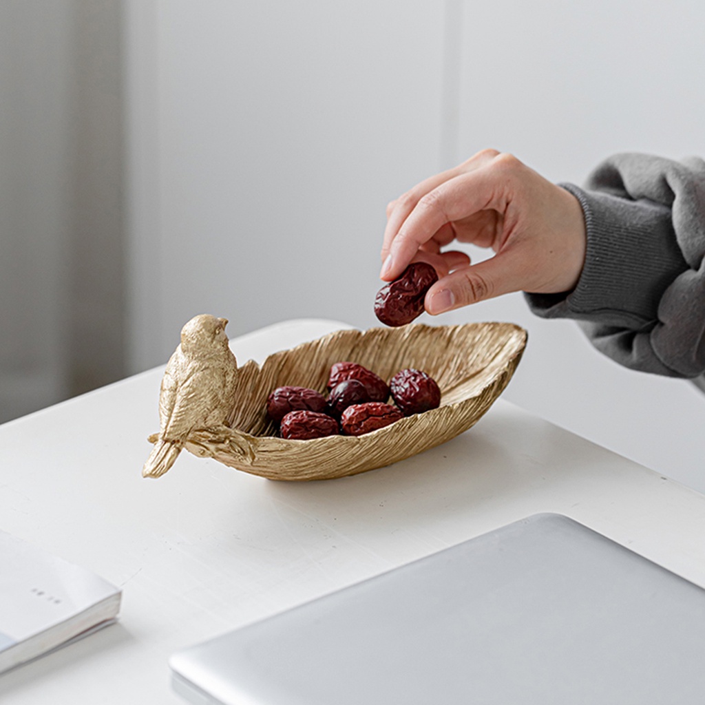 [Dolity2] Khay Đựng Tượng Động Vật Trừu Tượng Trang Trí Nhà Cửa Đám Cưới