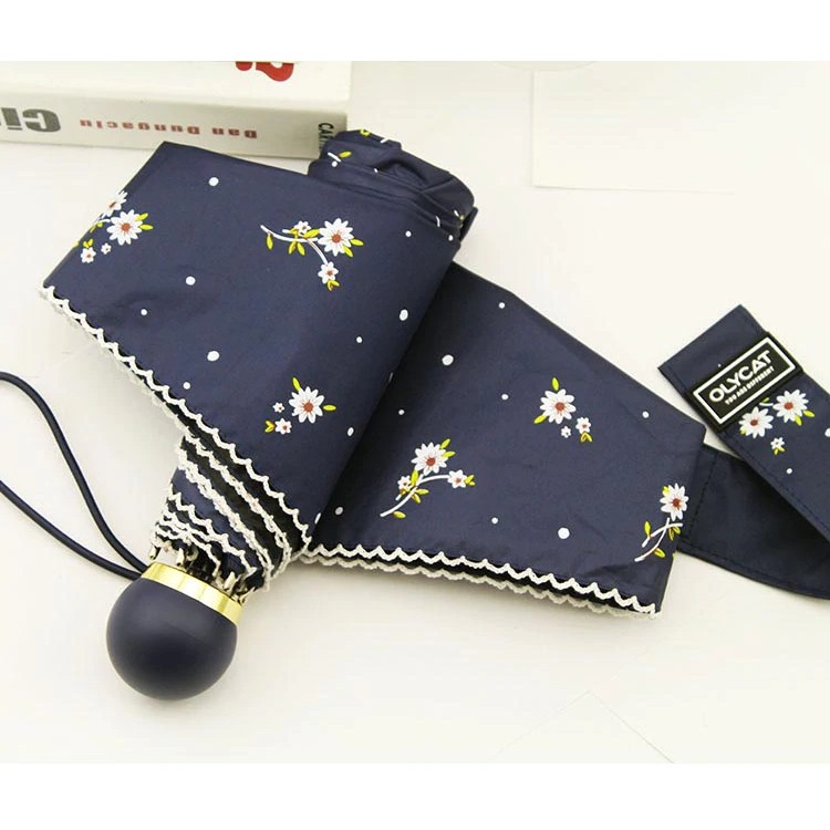 OLYCAT Ô dù cao cấp chống tia UV - Mẫu Floral