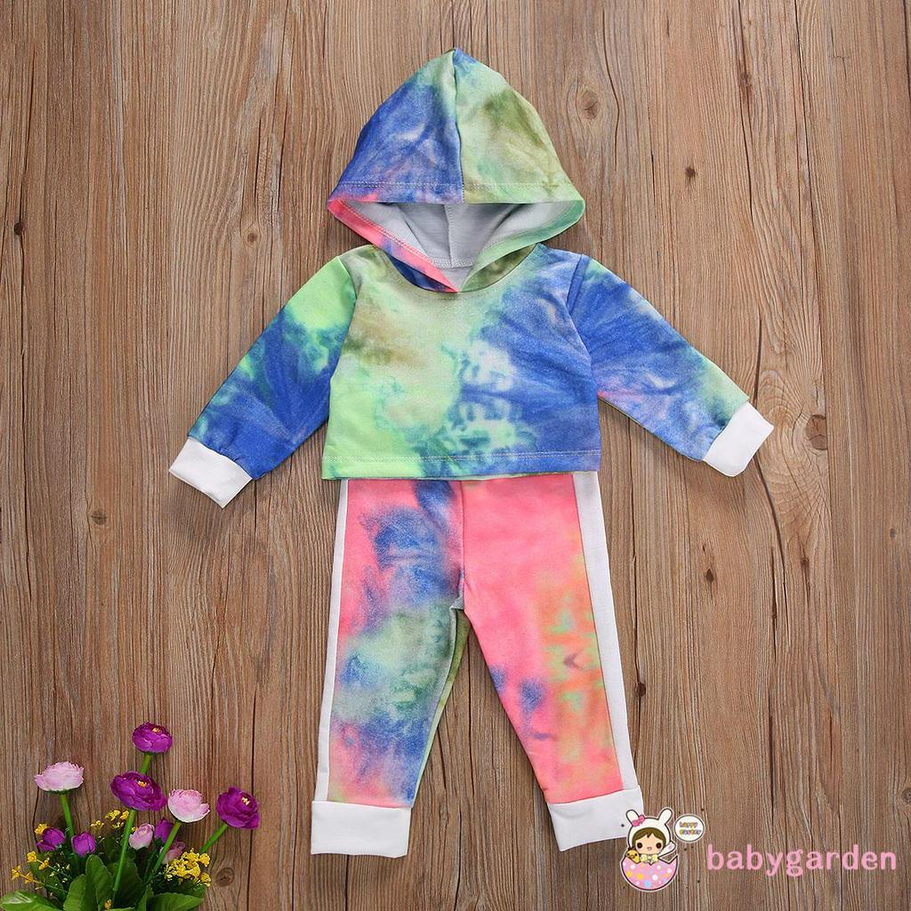 Set Áo Hoodies + Quần Dài Phong Cách Mùa Hè Cho Bé