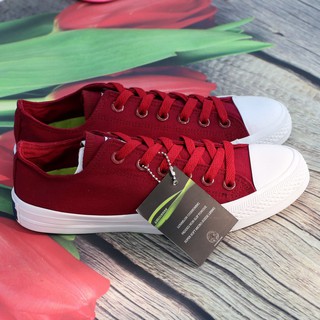 Giày Sneaker Chuck 2 Đỏ Đô Nữ Cổ Thấp ZRF