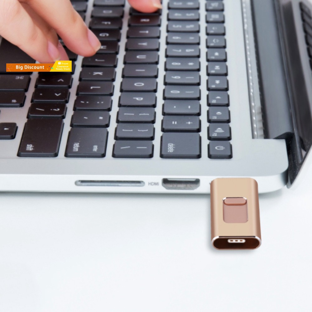 USB micro Type-C 3.0 4 trong 1 8-128G cho iPhone Android PC | BigBuy360 - bigbuy360.vn