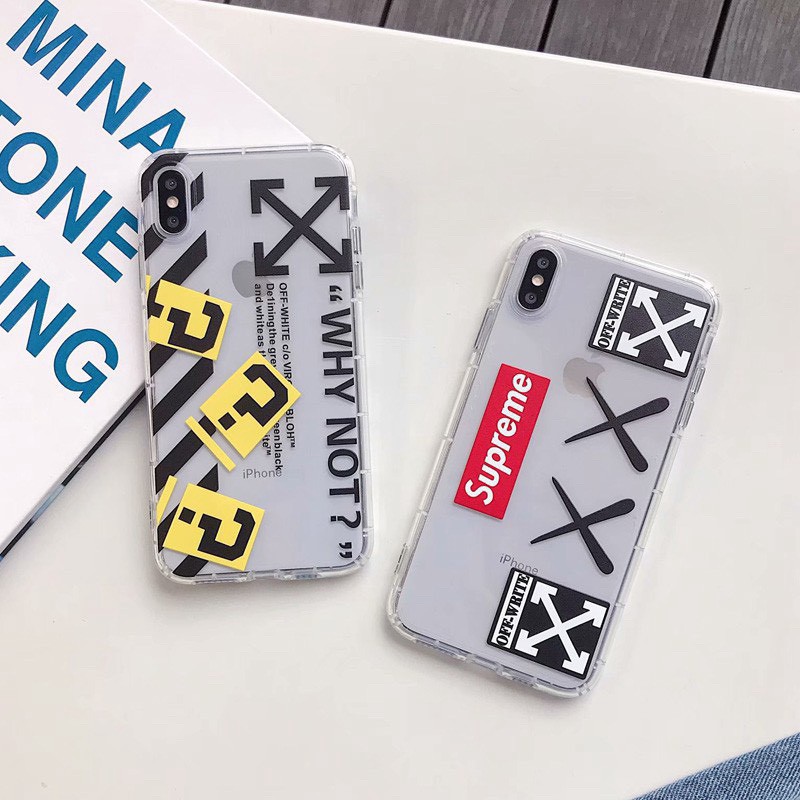 Ốp lưng iphone chữ Why not & Supreme 6 6S 6Plus 6S Plus 7 8 7Plus 8Plus X XSMax 11 11 Pro 11 ProMax - Infinity Case M552