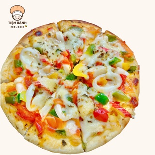 - pizza hải sản tôm mực thanh cua