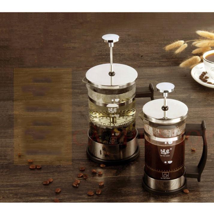 Bình pha trà cà phê Đa Năng French Press 600ml và 350ml 💥SIÊU HOT💥