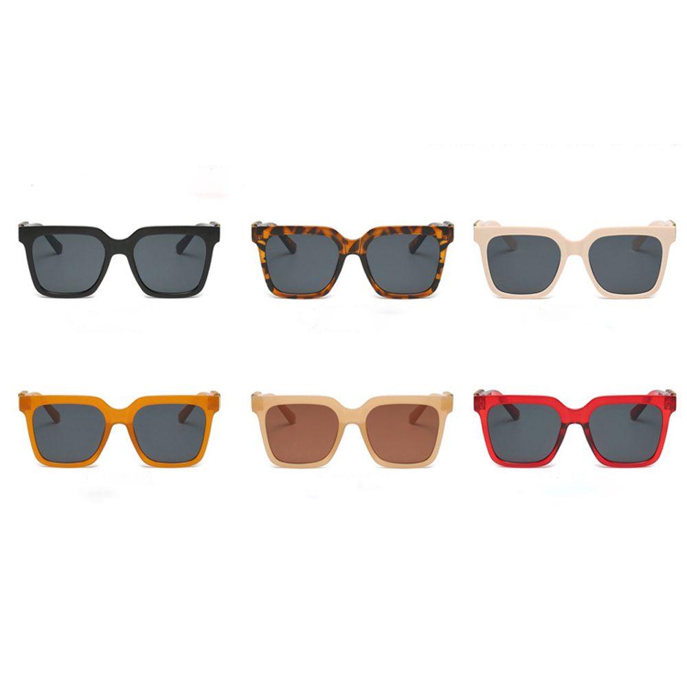 Kính Mát Gọng Vuông Lớn Phong Cách Cổ Điển Dành Cho Nữ