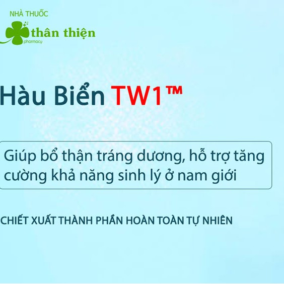 Hàu Biển TW1 - Hỗ trợ tăng cường sinh lực cho nam giới (Hộp 30 viên)